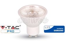 LED fényforrás GU10 spot 5W 38° melegfehér SAMSUNG chip V-TAC