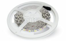LED szalag SMD 5050 60db/10,8W/1000lm/m 12V melegfehér