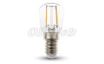   LED fényforrás E14 ST26 COG "izzószálas" 2W természetesfehér V-TAC