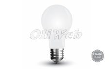 LED fényforrás E27 A60 körte COG "izzószálas" 4W természetesfehér, fehér V-TAC