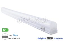 LED T5 bútorvilágító 60 cm 7W melegfehér V-TAC