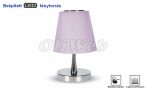 Asztali LED lámpa 5W, króm + lila ernyő V-TAC