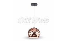 Függesztett Copper 200 lámpatest E27 foglalattal, rózsaarany V-TAC