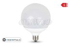   LED fényforrás E27 G120 gömb SMD 13W természetesfehér V-TAC