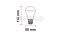 LED fényforrás E27 A60 körte SMART SMD 9W természetesfehér, fényérzékelő V-TAC