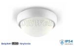   Dome Light kerek mennyezeti LED lámpa 12W melegfehér IP54, fehér V-TAC