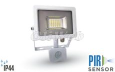 LED reflektor 20W SMD 4500°K PIR, fehér V-TAC